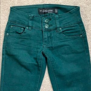 Forest Green Amazing Stretch Fit Skinny Jeans